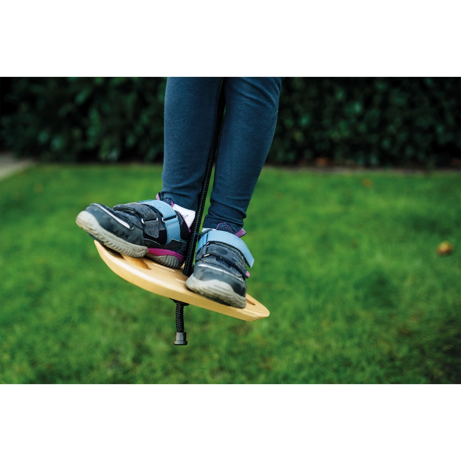 small foot® Tellerschaukel mit Griffen Black Line