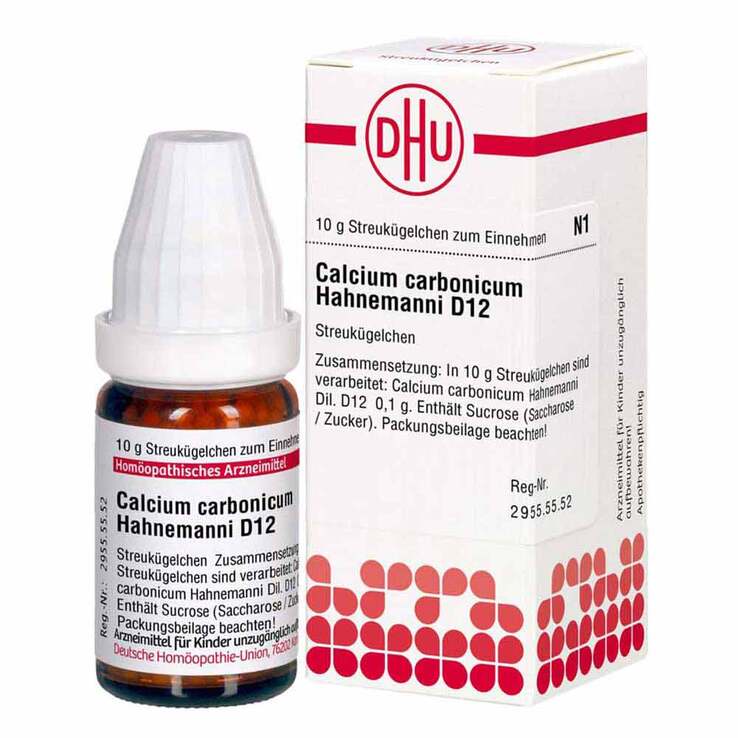 DHU Calcium carbonicum D 12 Globuli, 10 g