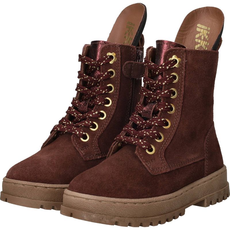 IK-KE Veterboots Rood Meisjes