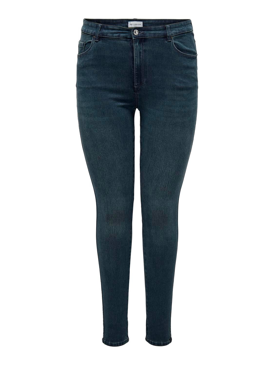 CARAUGUSTA Hohe Taille Skinny Fit Jeans Blue Black Denim