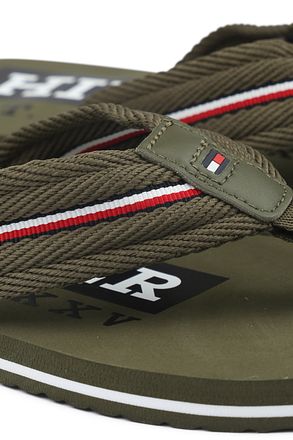 Tommy Hilfiger Beach Sandal Army Green FM0FM05436-RBN kopen