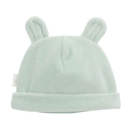 Bonnet Trousseau Mon Chaton   Vert sauge        de               P'tit bisou