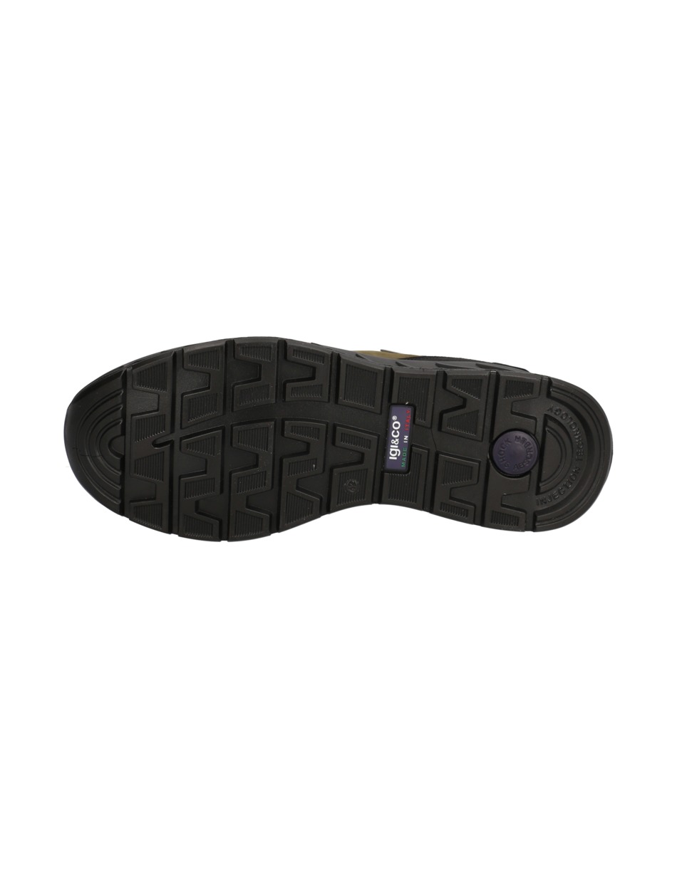 Lederkombination Sneaker