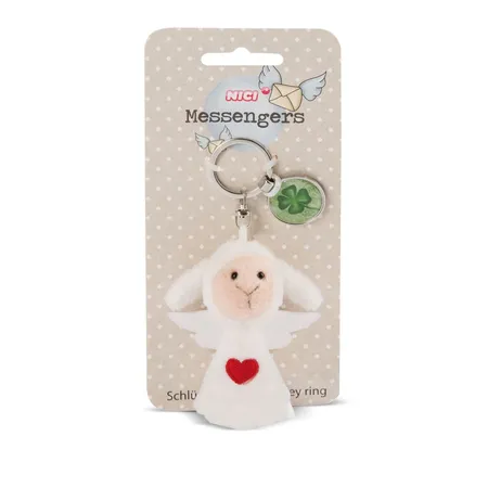 NICI Engel mit Herz 7cm Bb SA mit Anhänger 