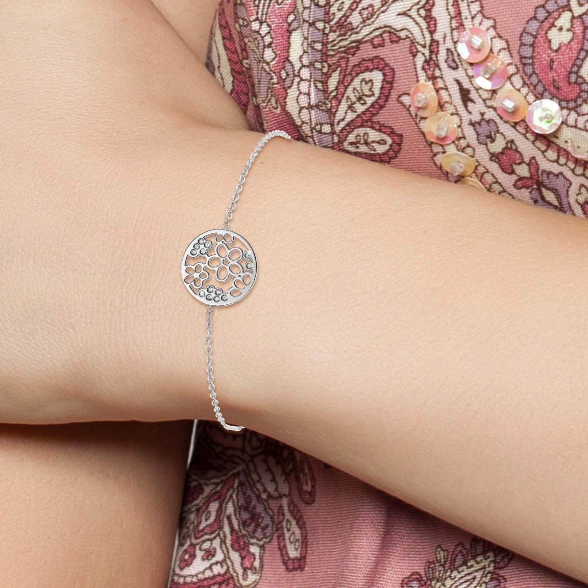 Bracelet en acier inoxydable par SC Bohème