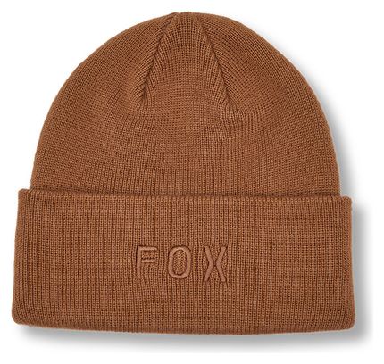 Bonnet Femme Fox Wordmark Marron