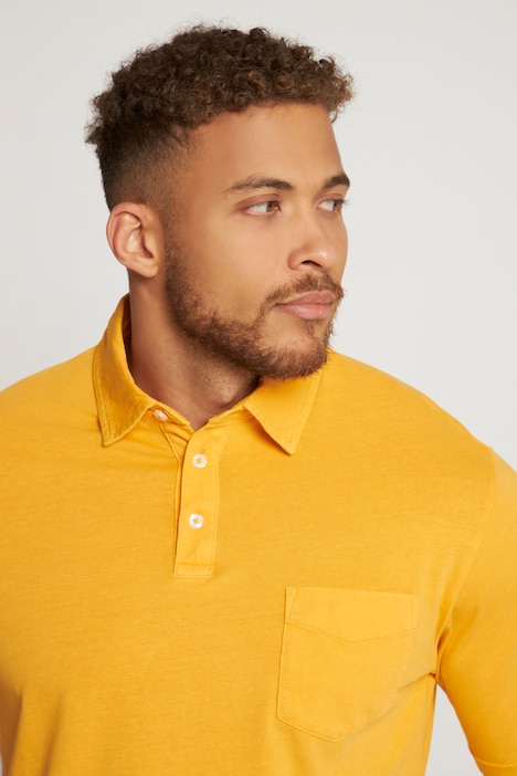 Poloshirt, Halbarm, moderne Waschung