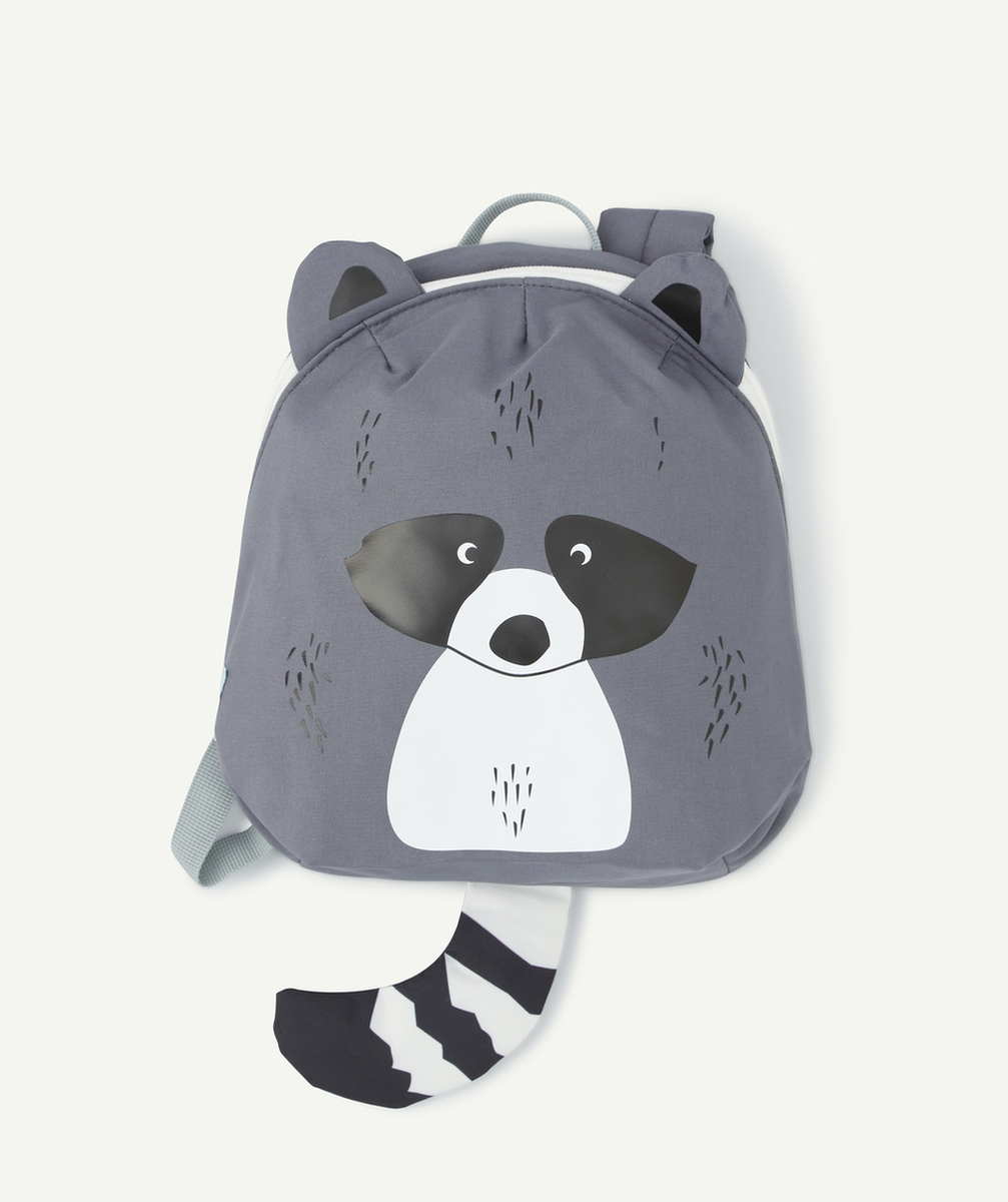 LASSIGSAC À DOS GRIS RATON LAVEUR ENFANT