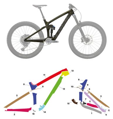 TREK REMEDY 9.8/9.9 CARBON 2020 - L - GLOSSY