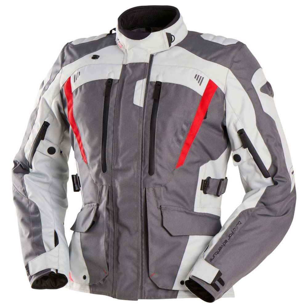 Furygan - Veste femme Apalaches Lady Evo Gris / Gris Clair / Rouge