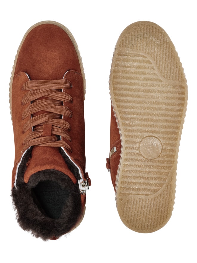 Lammfell High Top