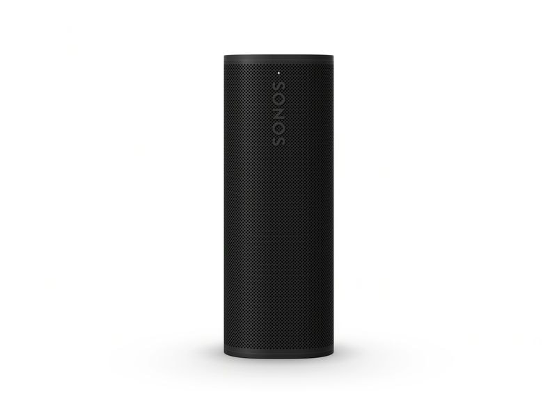 Sonos Smart Speaker Roam 2 Schwarz Kompakter Lautsprecher mit hoher Klangqualität