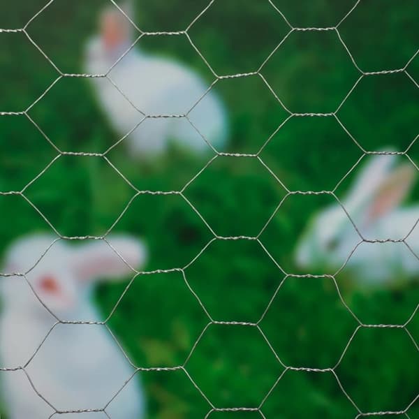 Nature Gjerdenetting sekskantet 0,5x10 m 25 mm galvanisert stål