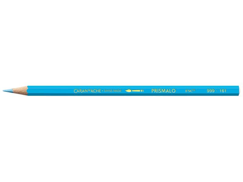 Caran d'Ache Farbstifte Prismalo 3 mm, 1 Stück, Hellblau Wasservermalbare Buntstifte
