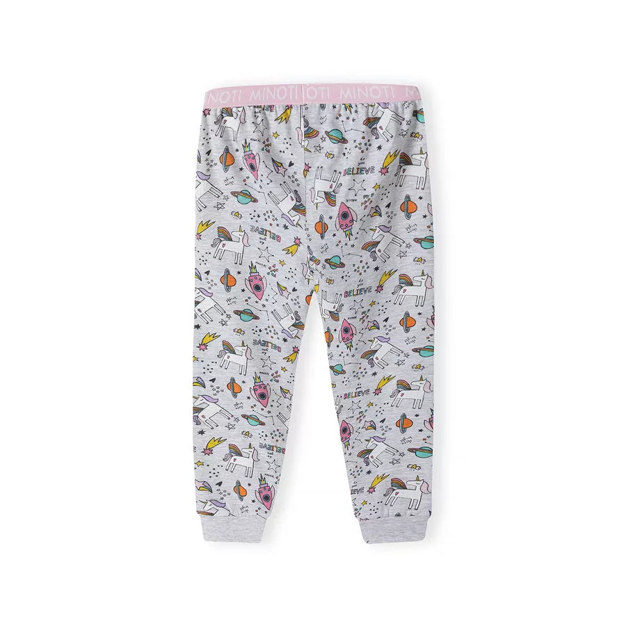MINOTI Pyjama Grau