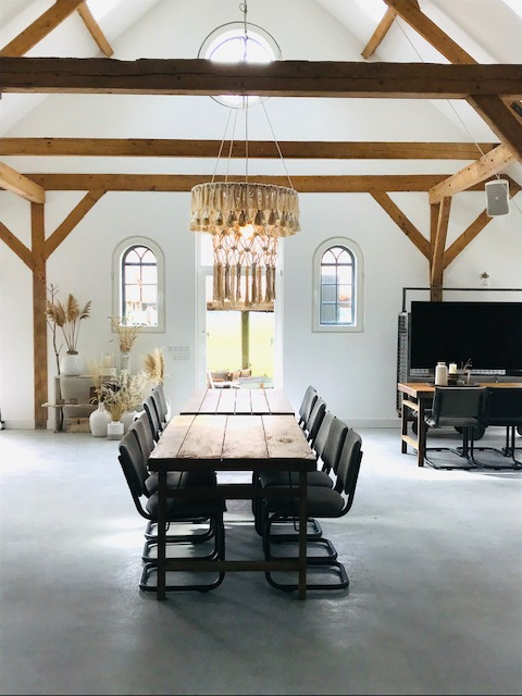 XXL Macramehanglamp Diameter 90 cm