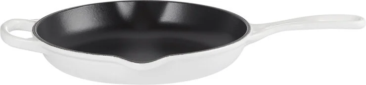 Le Creuset Stegepande støbejern 23cm White White