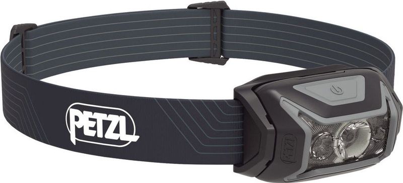 Petzl - Actik - Hoofdlamp - Grijs - 450 Lumen