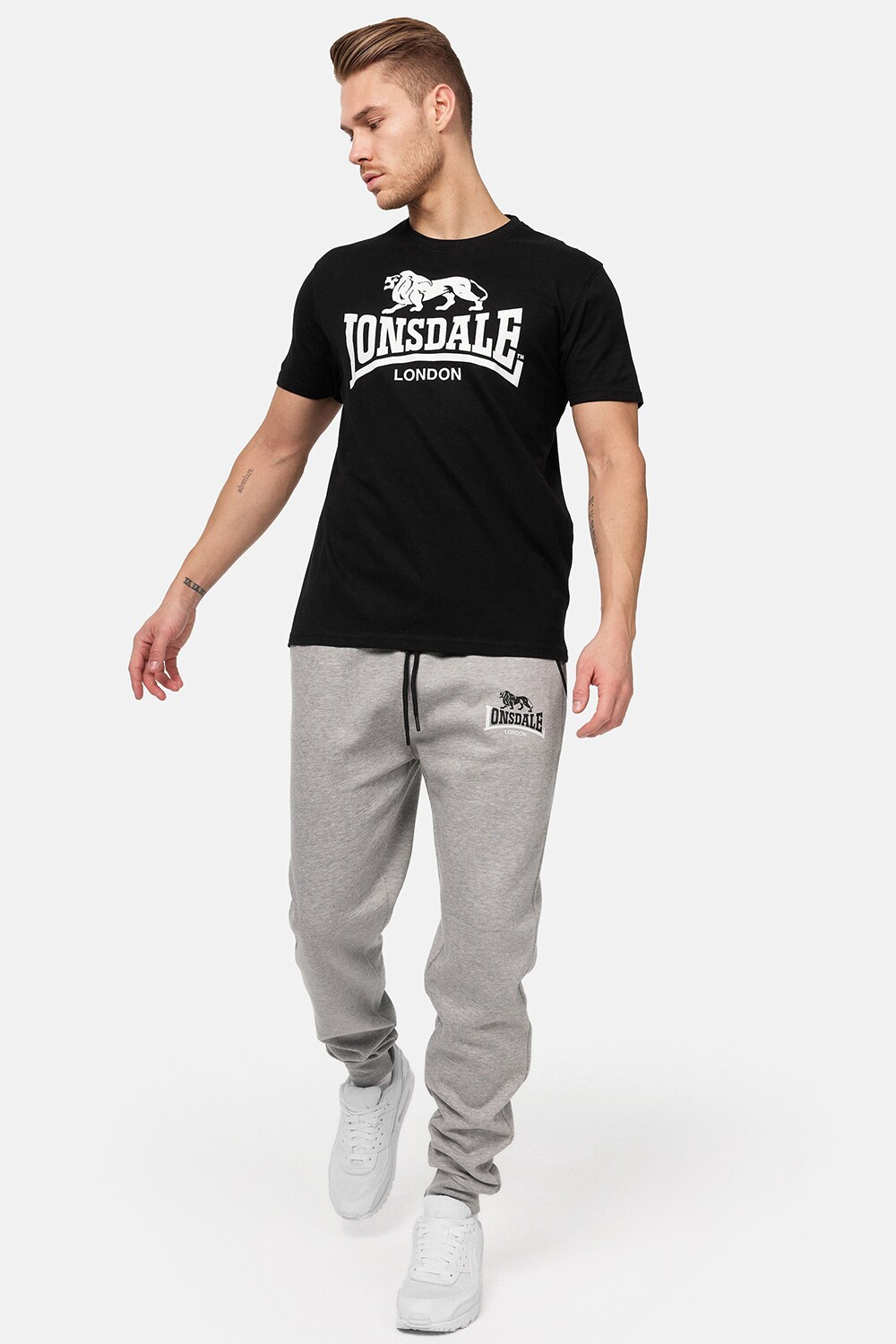 Lonsdale Herren T-Shirt normale Passform LOGO