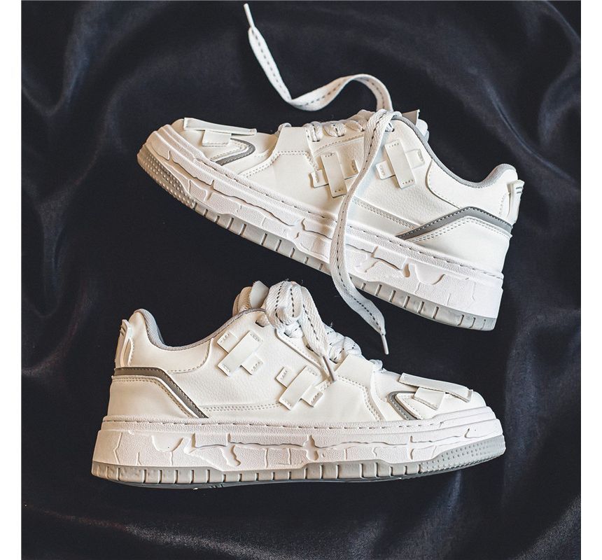 Deepwood - Platform Cross Panel Sneakers