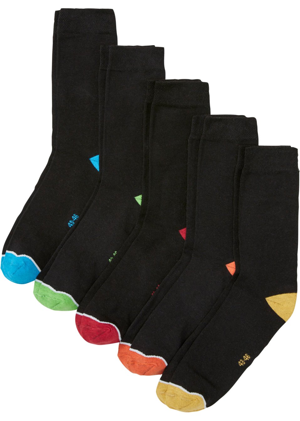 Lot de 5 paires de chaussettes avec coton bio