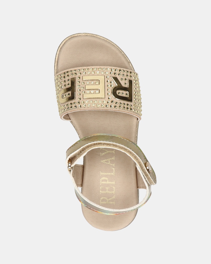 Replay Sandalen  - goud