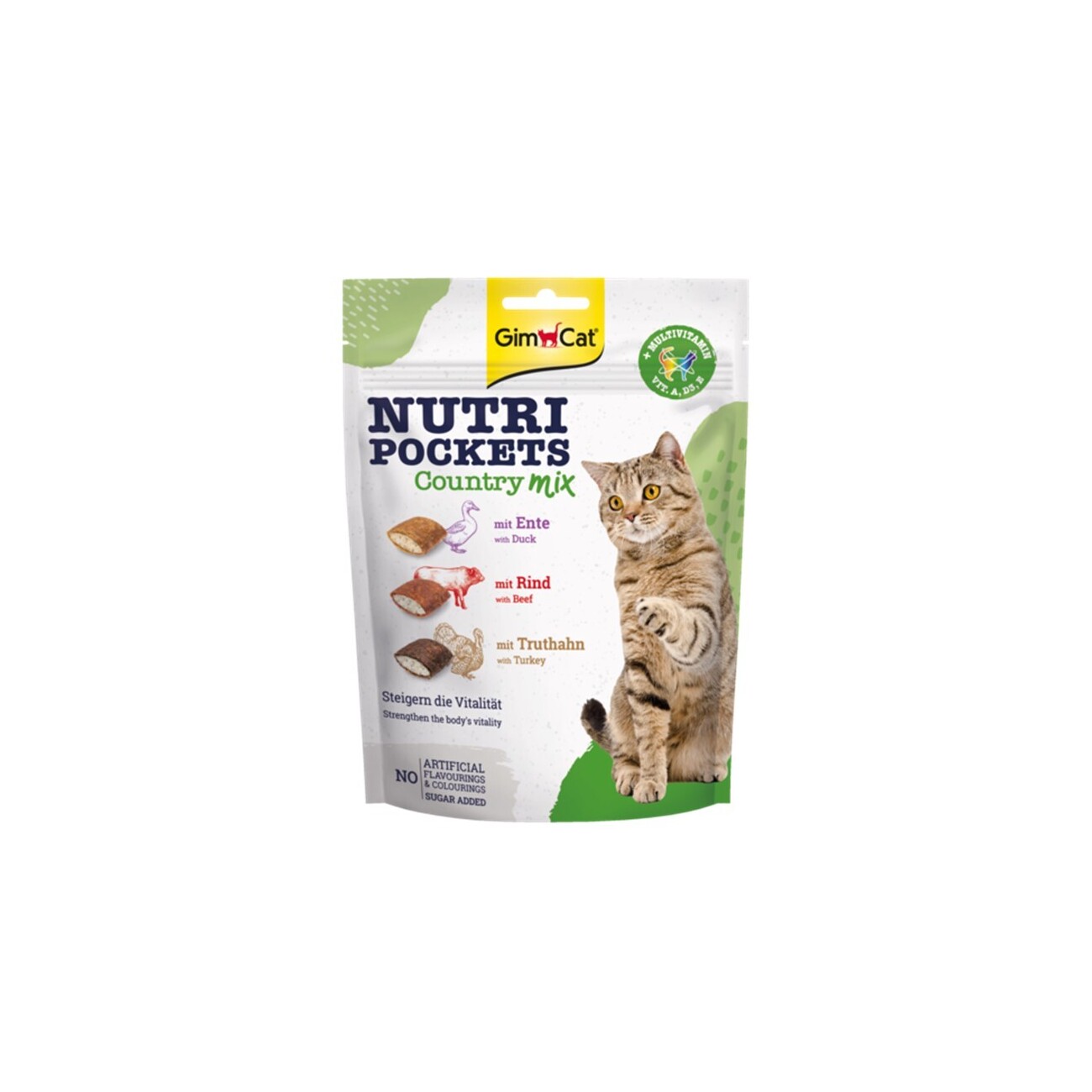 GimCat Nutri Pockets Country-Mix 2x150 g