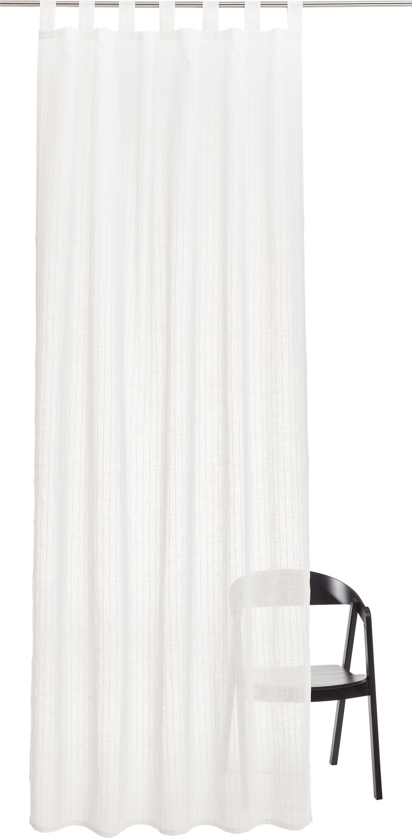 BRISA Fertigvorhang Tag - Weiss / B: 150.0 cm x H: 270.0 cm