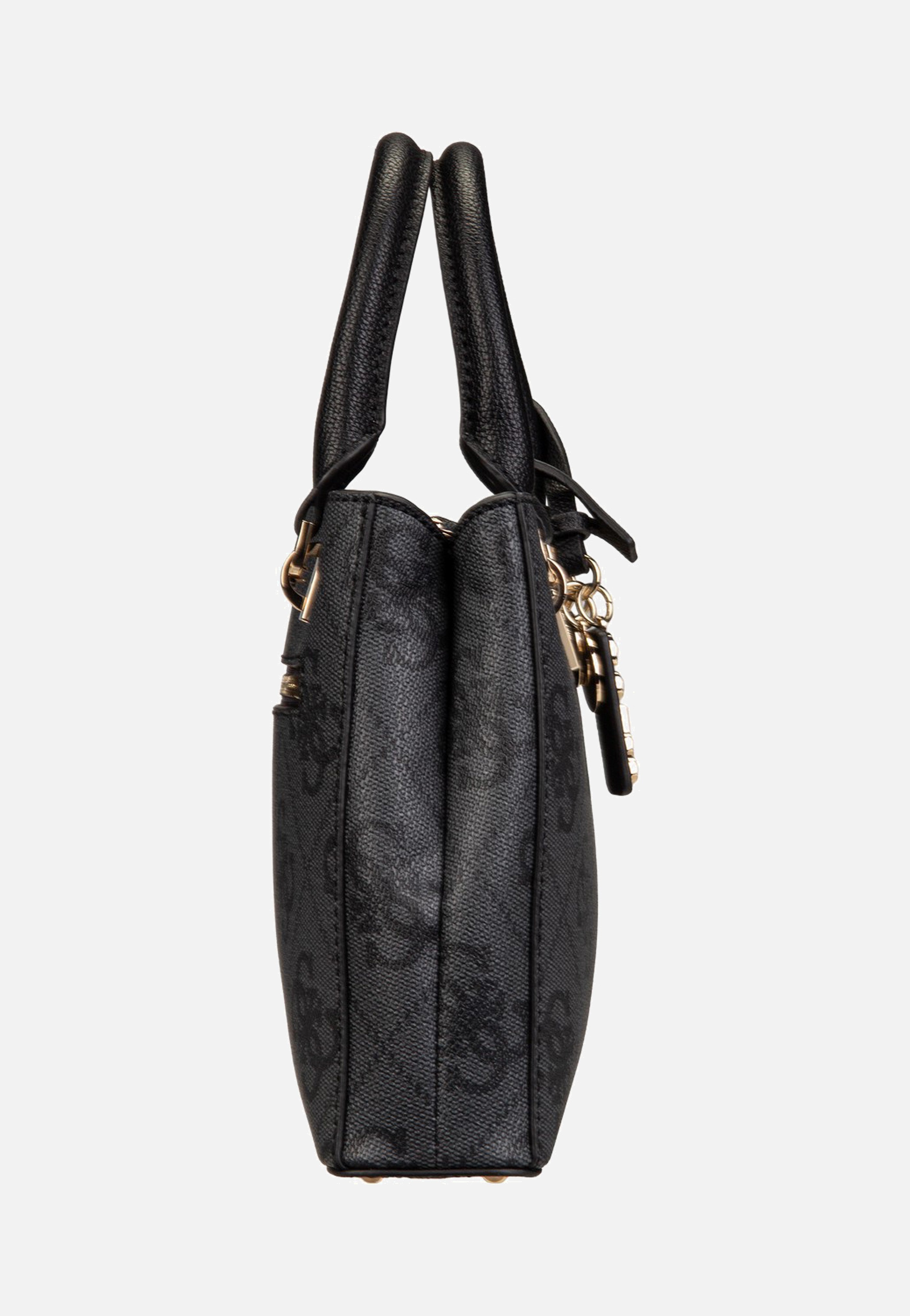 Noelle II Sml Multi Comp Coal Logo - Satchel