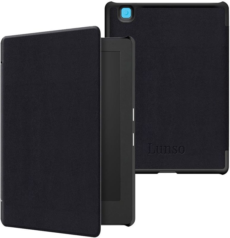 Kobo - Aura H20 - Sleepcover - Zwart - Kunstleder