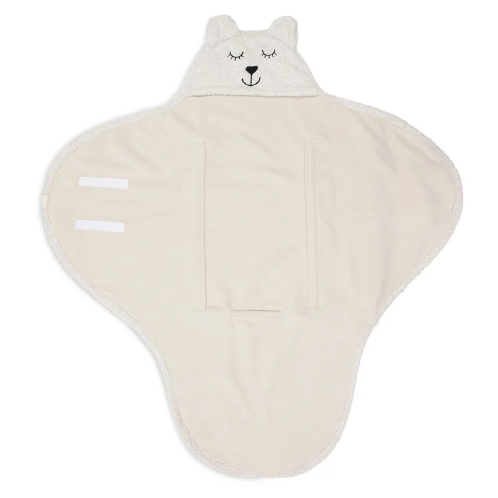 Jollein - Einschlagdecke für Babyschale, Miffy Snuffy, nougat