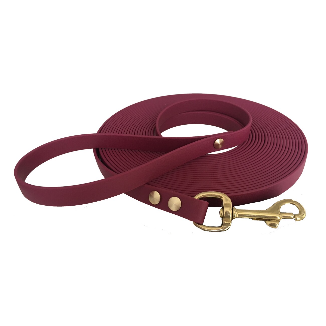 bio-leine 25-35 kg Schleppleine Biothane bordeaux 3 m