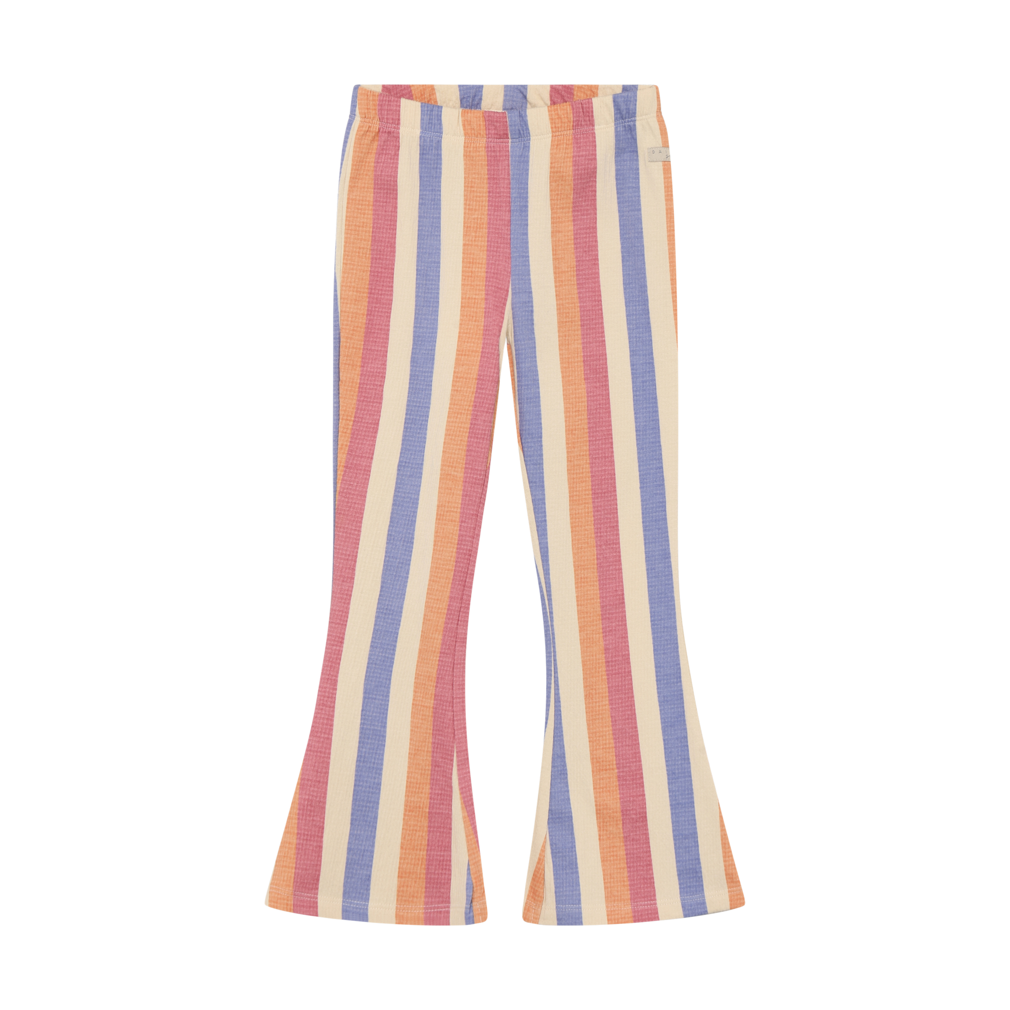 Daily7 Daily7 flared legging striped heather rose