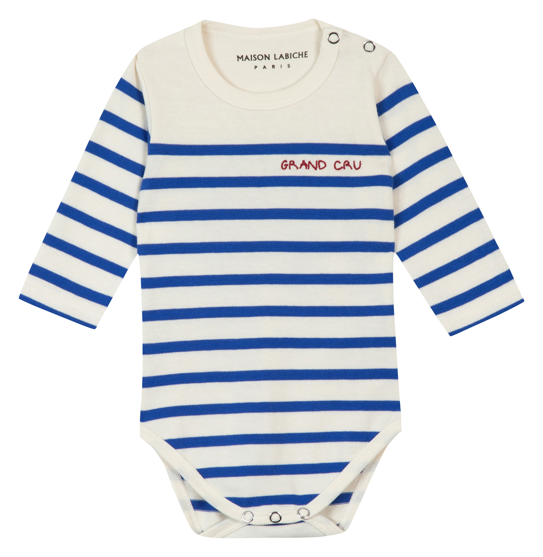 MALO GRAND CRU - Body marinière grand cru en coton bio | Blanc