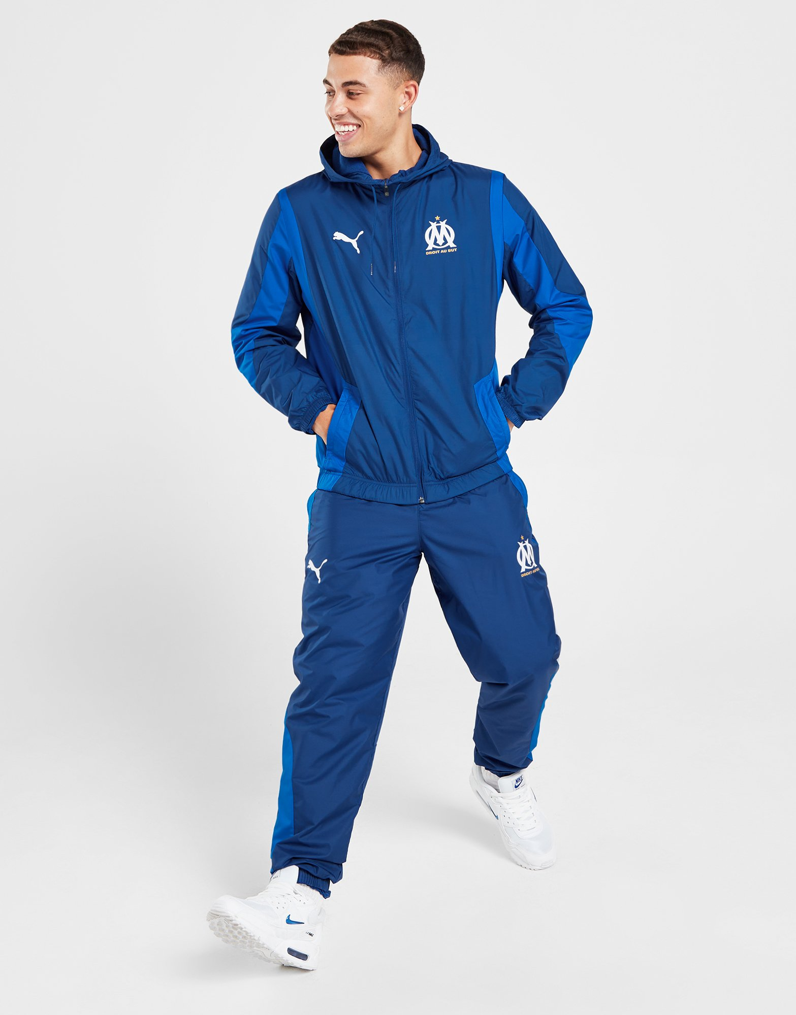 Puma Veste d'Avant-Match Olympique de Marseille Homme
