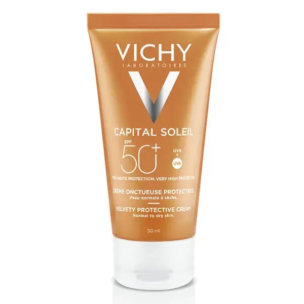 Vichy Capital Soleil Crème Solaire Visage Onctueuse SPF50+ 50ml