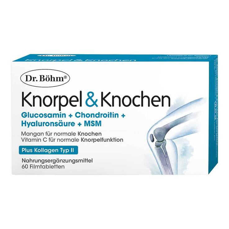 Dr. Böhm Knorpel & Knochen Tabletten, 60 St