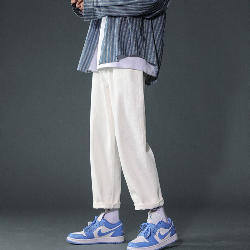 FOEV - Cropped rechte broek