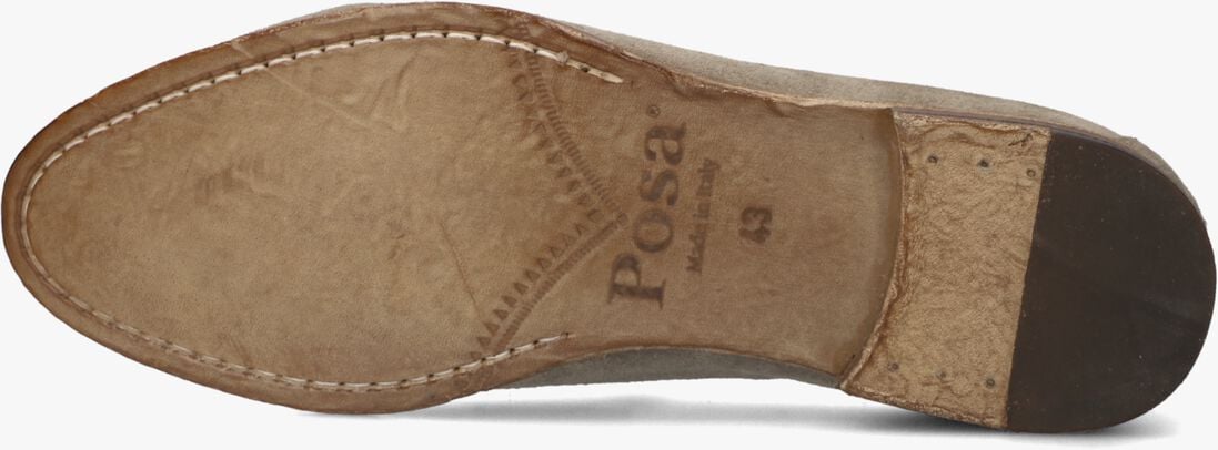 beige posa loafers penny napoli