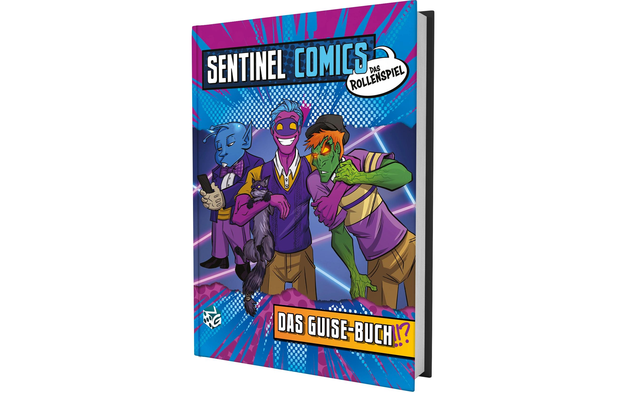 Leitfaden Comics RPG Guise-BuchWo Humor auf Abenteuer trifft