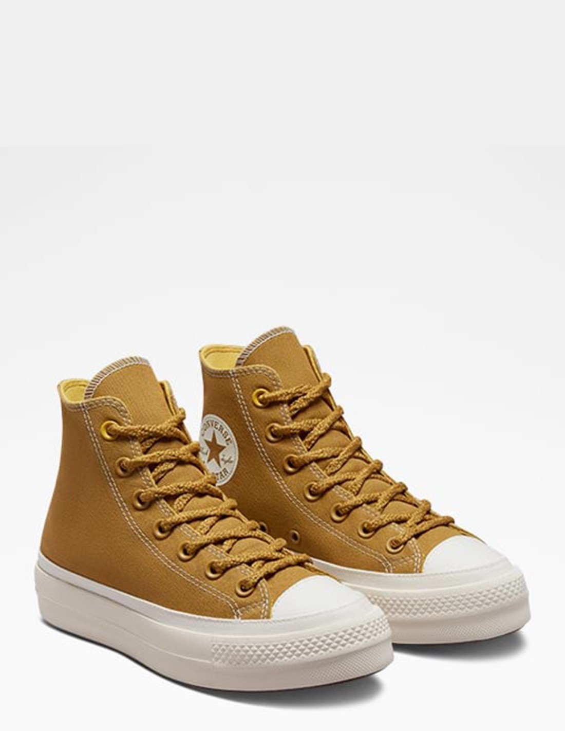 converse Sneakers compensées montantes ctas lift hi honey