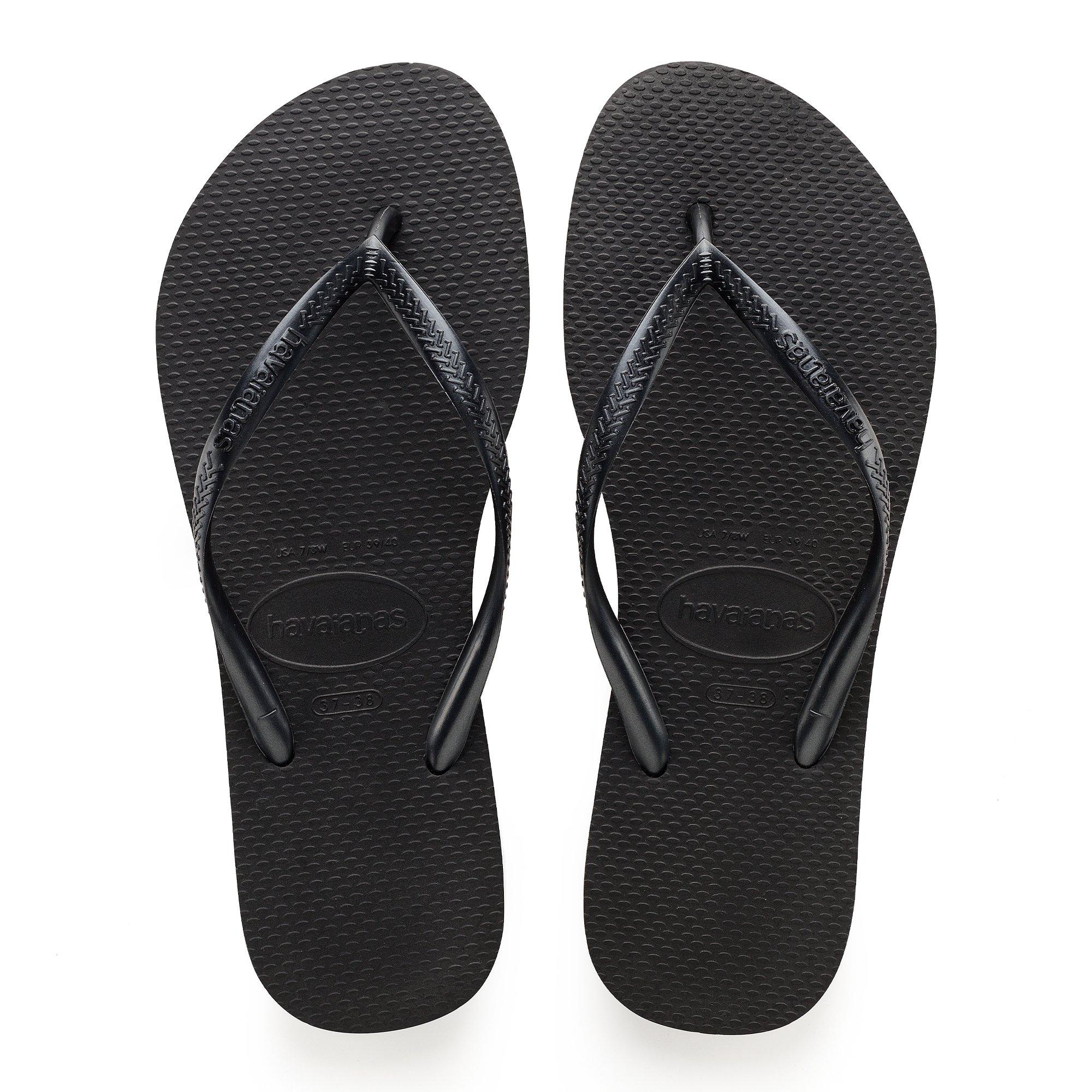 Havaianas Havaianas Hav. Slim Black 41/42 Flip Flops Womens