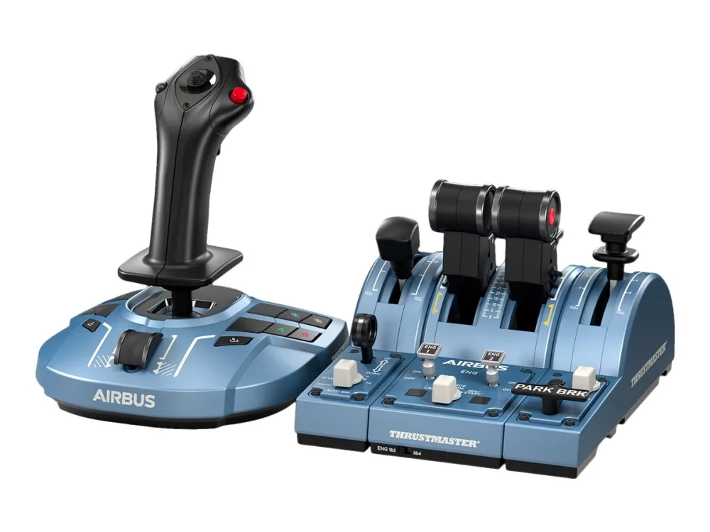 ThrustMaster TCA Captain Pack X Airbus Edition - Joystick og speeder - kablet - for PC, Microsoft Xbox Series S, Microsoft Xbox Series X