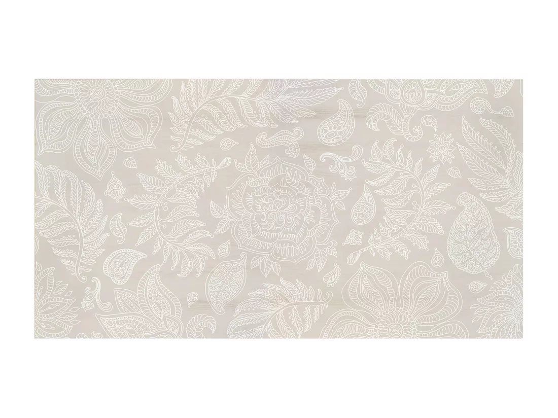 Tête de lit en bois de pin décapée Rose 160x80cm - PRINT - DECOWOOD