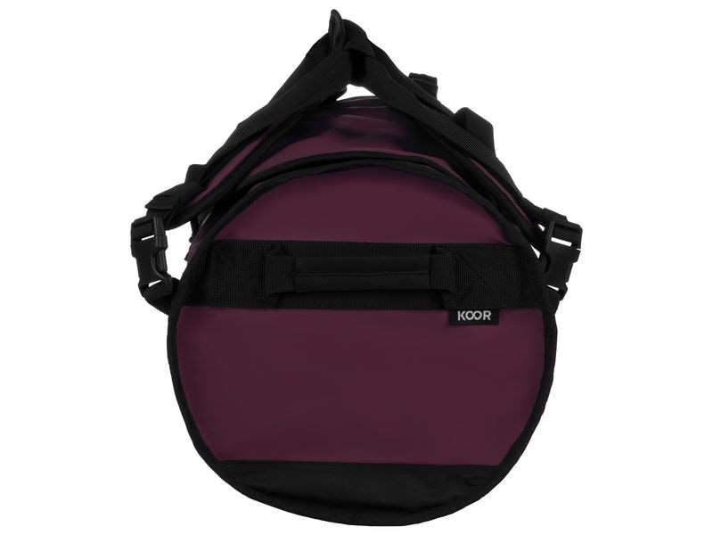KOOR Duffle Bag Sooma 30 l, Maroon Wasserabweisende Reisetasche