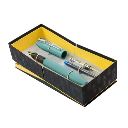 ONLINE Set mit Füllhalter Slope, Aquamarina, M