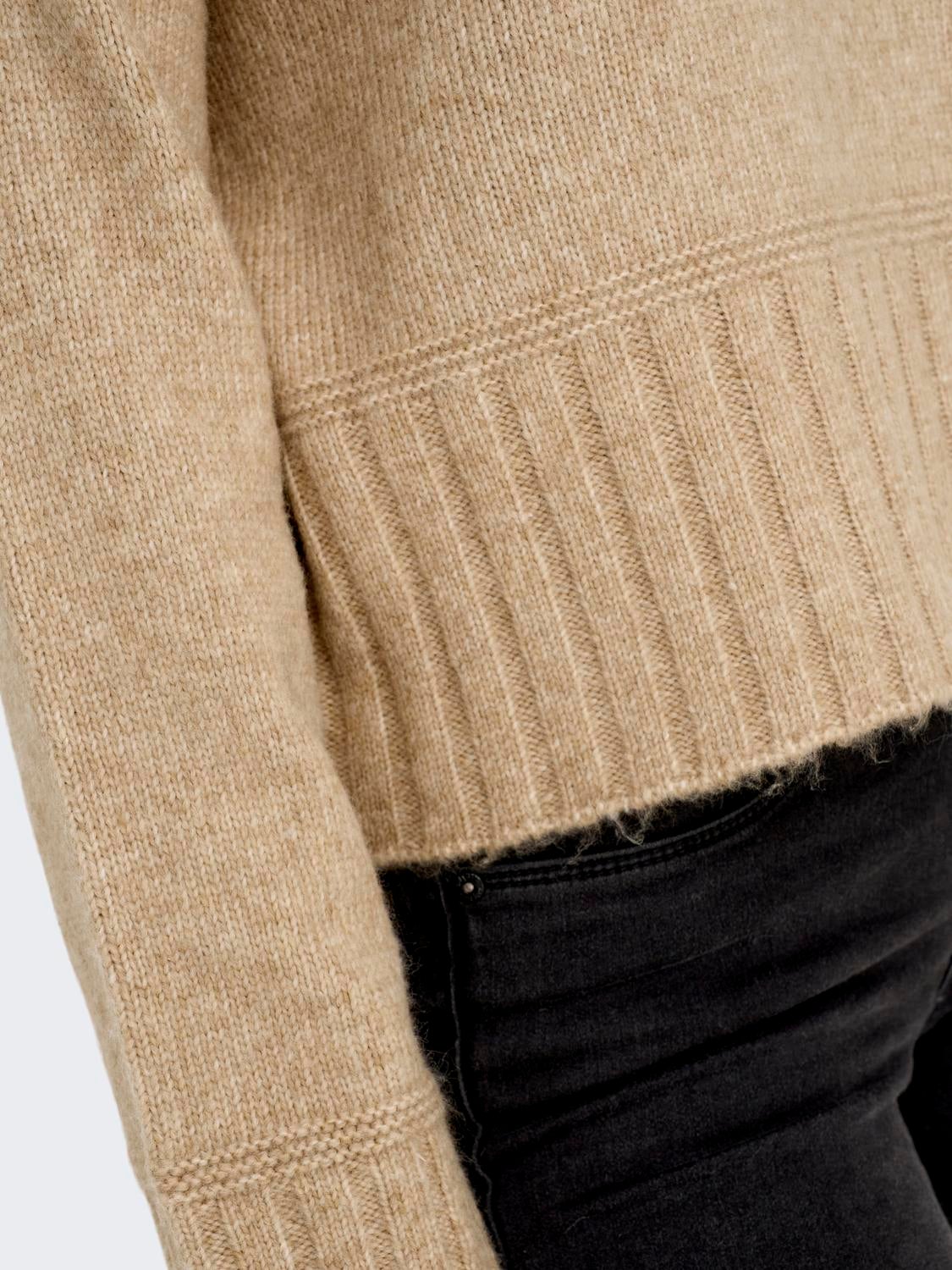 ONLALLIE Strickpullover Irish Cream
