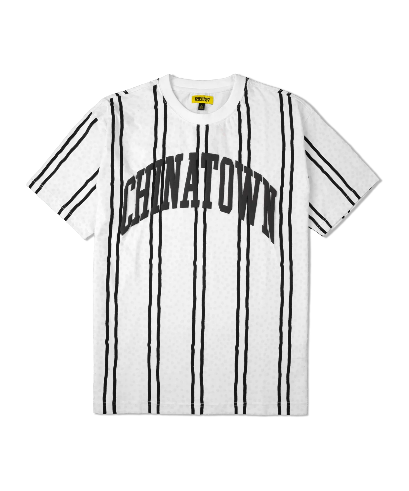 Market Uv Striped T-Shirt Weiss
