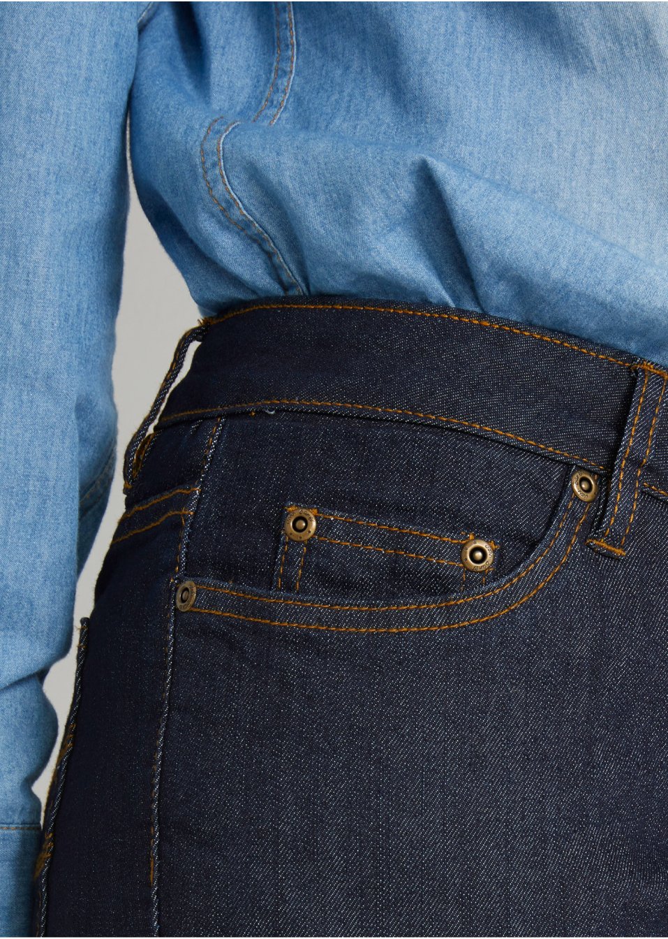 Jean Skinny taille moyenne, extensible