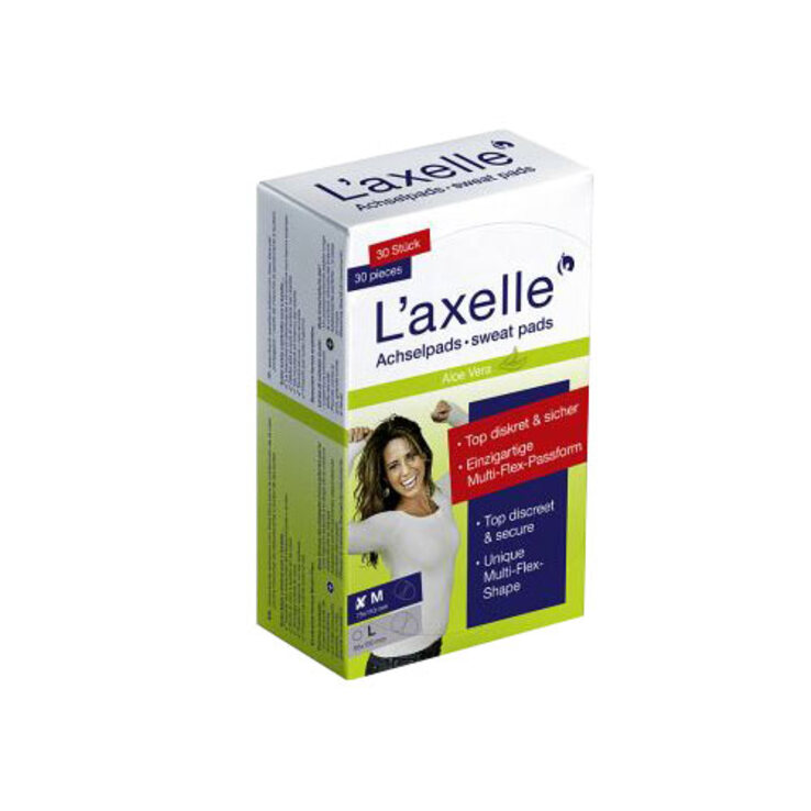 Laxelle Achselpads mit Aloe Vera Größe M, 30 St